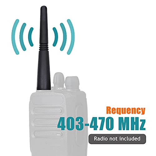 PMAE4003 PMAE4003A UHF Stubby Antenna, 403-470MHz, 3.5 inch, 5 Pack