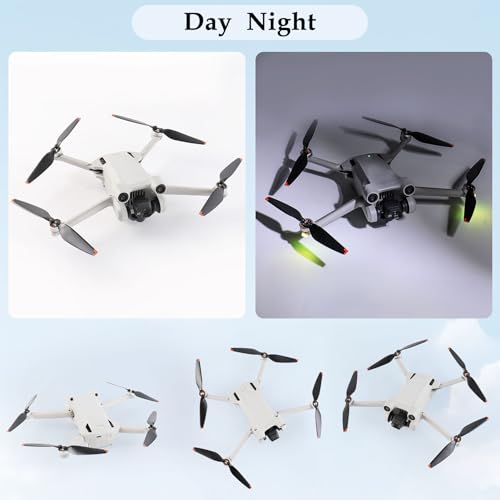 24Pcs Propellers Blades Replacement for DJI Mini 4 Pro/Mini 3 Pro, JISONCASE Low-Noise & Quick-Release Props Wings Compatible with DJI Mini 4 Pro/Mini 3 Pro Propeller Blade - color: 24pcs