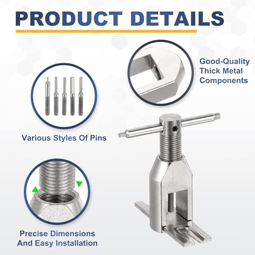 MECCANIXITY Motor Pinion Remove Gear Puller Tool Set, RC Model Metal Motor Gear Puller for RC Drones Helicopters Small Hobby Motor Pinion Parts