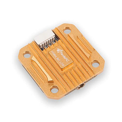 PandaRC VT5804 BAT LITE 5.8GHz FPV VTX 0mW/25mW/200mW/400mW/800mW/1300mW switchable FPV video transmitter for Long-Distance FPV Racing Drone quad//RC Crawler/Plane (28mm×28mm×6mm)