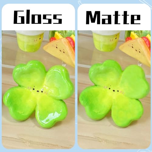 100ml Air Dry Clay Glaze, Protect Clay Surfaces,Delivers Matte Glaze Effect - size: 100ml Matte