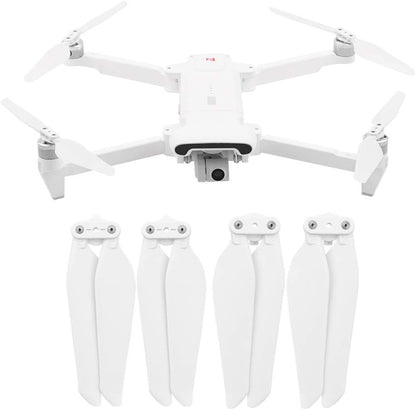 BTG Quick Release Propellers for FIMI X8 SE Drone Accessories Replacement Parts Blades Props (White) - color: White