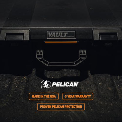 Pelican Vault V200 Hard Case (Camera, Pistol, Gear, Equipment) - color: Black, style: Empty Case
