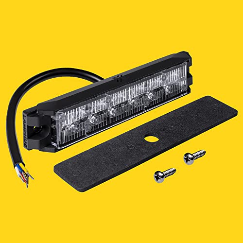LAMPHUS NanoFlare 6W Green LED Police Grill Strobe Warning Light for Trucks - color: Green, size: 6W - 1 Pack