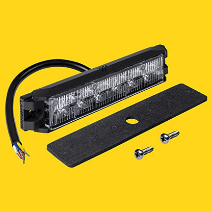 LAMPHUS NanoFlare 6W Green LED Police Grill Strobe Warning Light for Trucks - color: Green, size: 6W - 1 Pack