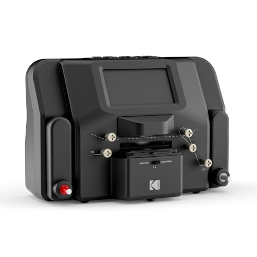 KODAK REELS 8mm & Super 8 Film Digitizer, 1080p MP4, 5" LCD, 8MP Scanner