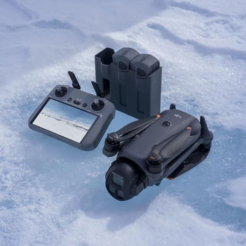 DJI Mavic 4 Pro Drone Fly More Combo 6K60 HDR, 100MP, 51-Min Max Flight Time, 18.6-Mile Range, ActiveTrack 360, Omnidirectional Avoidance, 128GB Memory, Backpack, Landing Pad, Silver