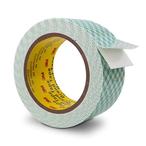 3M Double Sided Foam Tape 2.0"×10Ft 1 Pack White Heavy Duty - size: 2" x 10Ft