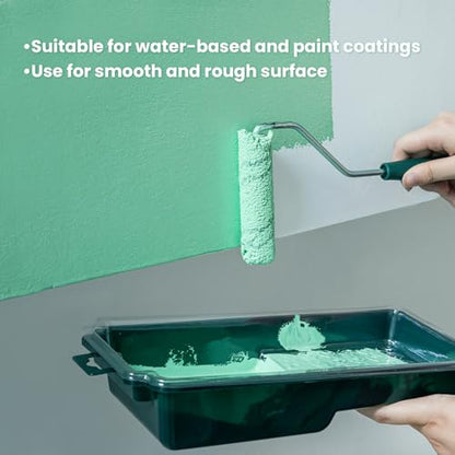 Microfiber Paint Roller 4 Inch, 3/8 Inch Nap, 200 Pack - color: 4 inch paint roller 200 pack