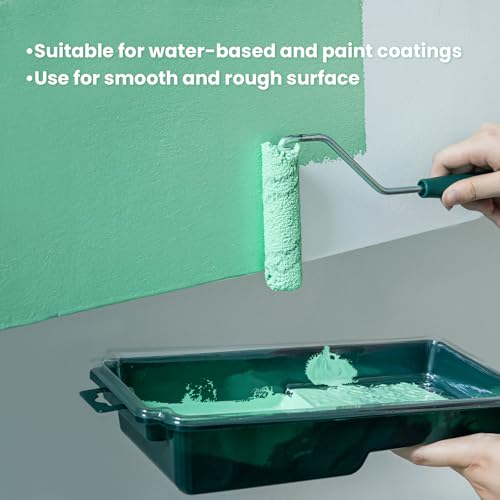 Microfiber Paint Roller 4 Inch, 3/8 Inch Nap, 300 Pack - color: 4 inch paint roller 300 pack