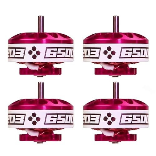 1203 6500KV 2-4S Lipo Brushless Motor for LDARC FPVRacer Miss FPV Racing Freestyle 2~3inch Cinewhoop Ducted Drones DIY Parts (4PCS 1203 6500KV) - style: 4PCS 1203 6500KV
