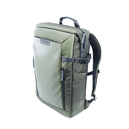 VANGUARD VEO SELECT45M GR Backpack/Shoulder Bag for DSLR Camera, Video Gear or Drone, Green - style: Veoselect45mgr Backpack, Green