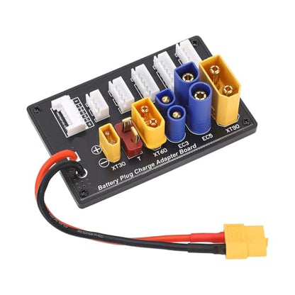 LiPo Parallel Charging Board 6S Expansion Board with EC3 EC5 T Connectors for Multiple RC Battery Charging and Power Tools