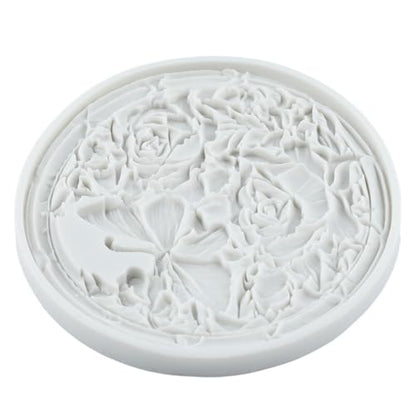 Butterfly Flower Silicone Mold Butterfly Rose Polymer Clay Molds - color: Style F