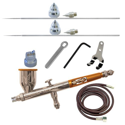 Paasche TG-3F Proffesonal Double Action Gravity Feed Airbrush Kit - style: TG-3F