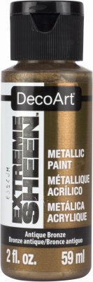 Deco Art Dpm-08 Extreme Sheen (Tr) Paint 2oz-Antique Bronze - color: Antique Bronze, size: 2 fl oz