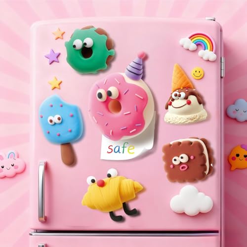 Air Dry Clay Kit for Kids - 6 Boxes Fridge Magnets Craft Set