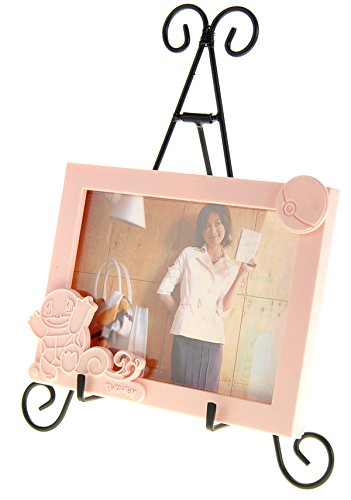 PowerTRC 9" Iron Display Stand for Holding Pictures, Books, Plates, Art, and More - size: 9" / 1 Set