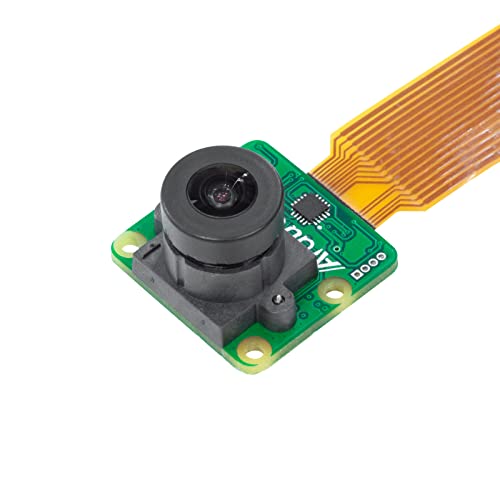 Arducam for Raspberry Pi 5 Camera Module, IMX462 Color Ultra Low Light Camera, with 141°(H) Wide-Angle M12 Lens, High NIR Sensitivity Webcam for Raspberry Pi