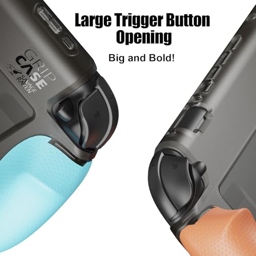 Savage Raven by Skull & Co. GripCase: Soft Protective Case with Replaceable Grips for Nintendo Switch 2- Light Purple/Light Green - color: Light Purple/Light Green, size: GripCase ONLY