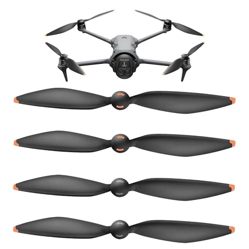 2 Pairs Quick Release Low Noise Propellers for Mavic 4 Pro Propellers, Replacement Propeller Blades Drone Accessories