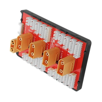 High Current XT90 Parallel Charging Board for Drones Batteries Distribution and Enhanceds Heat Dissipation - style: 2 to 6S