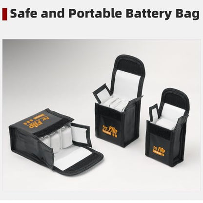 Lipo Battery Bag for DJI Flip Battery - for 1 Batteries - size: Small (for 1pcs batteries)