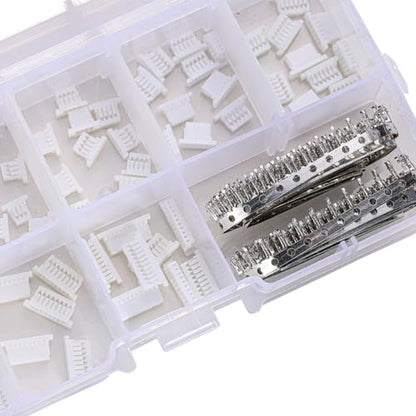 JST SH 1.0mm Connector Kit,495Pcs 2-10 Pin Housing Terminals