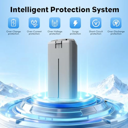 Intelligent Flight Battery Compatible with DJI Mini 4K, Mini 2,MiniSE,Mini2 SE (One Battery Only) - style: One Battery Only