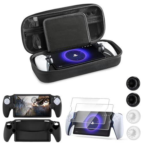 CoBak Hard Carrying Shell Case for PlayStation Portal Remote Player - color: Black