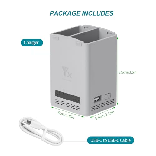 65W Two-Way Battery Charger with Storage Charge for DJI Lito 1 X1