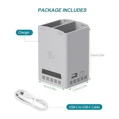 65W Two-Way Battery Charger with Storage Charge for DJI Lito 1 X1