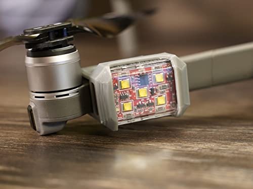 Firehouse Technology Drone Strobe 4 Light Navigation Kit - 2- White,1- Red, 1-Green FAA Compliant and tested 3.5 SM