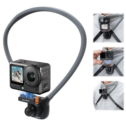 REYGEAK Magnetic Neck Mount for DJI Osmo Nano/Action 6, Quick Release - color: for Action 6/NANO