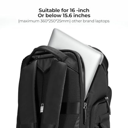 K&F CONCEPT Camera Backpack, 22L Expandable Camera Bag with Rain Cover - color: Black