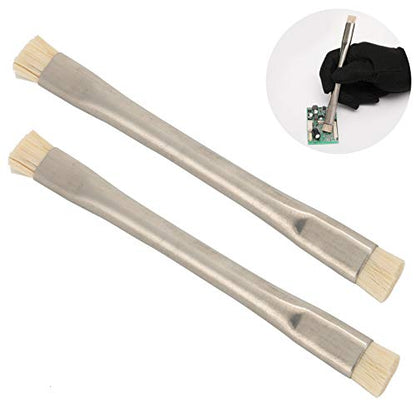2 PCS Anti Static Brush, Motherboard ESD Brush, Electronic Cleaning Brushes, for Mobile Phone, Tablet, Computer Fans