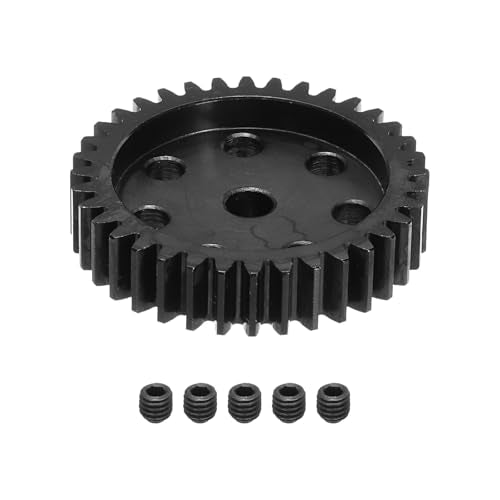 DMiotech M1 36T Steel 5mm Hardened Pinion Motor Gear for RC Car - style: 36T