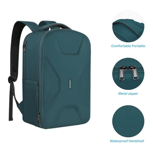 MOSISO 15.6-16 inch 35L Laptop Backpack with USB Charging Port - color: Teal Green