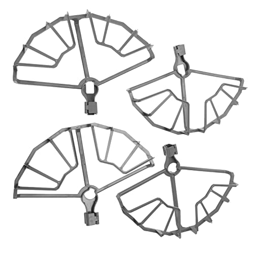 Drone Propeller Guard, Semi Enclosed Protector, Professional ABS Grey for Beginners Outdoor Photography