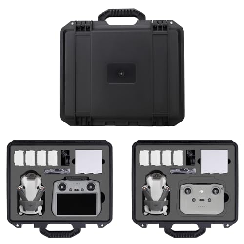 Mini 4 Pro Case-Professional Portable Hard Shell Travel Carrying Case for DJI Mini 4 Pro Fly More Combo and Drone Accessories