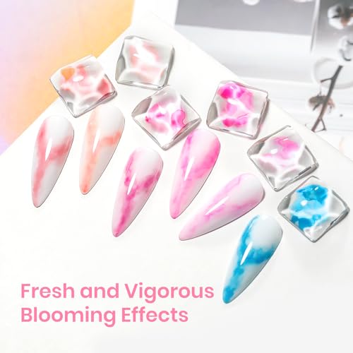 Alcohol Ink for Nails, 12 Colors Marble ink for nails - color: 731-Marble Nail Ink