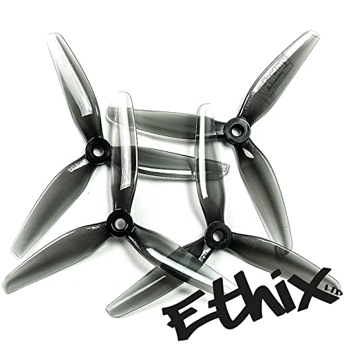 16pcs HQProp Ethix S5 5x4x3 Smooth FPV Tri-Blade Props RC Drone Quad 5mm Shaft