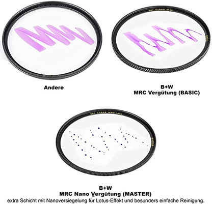 B+W 49mm Master High Transmission Kaesemann Circular Polarizer MRC Nano Glass Filter