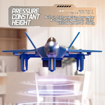 ANTSIR RC Plane ABS Fighter Jet Drone Flying Toy for Kids Birthday Gift