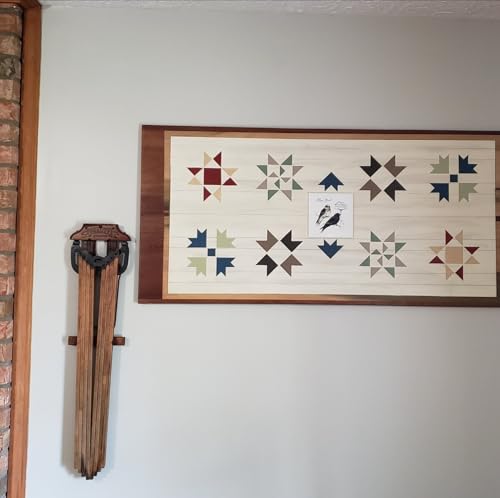 Barn Quilt Stencils 6inch Quilt Block Stencil - style: Barn Quilt