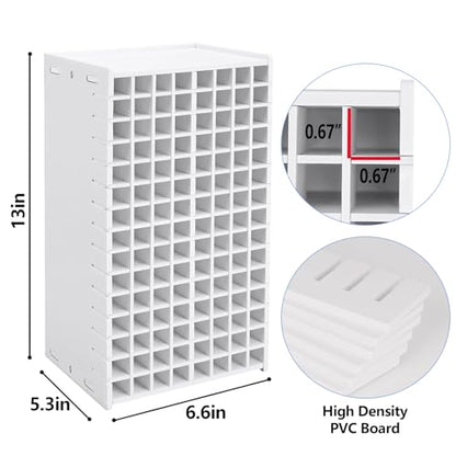 Marker Organizer,120 Slots Marker Holder Organizer with Removable Divider - size: 120 slots