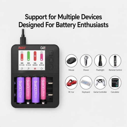 ISDT C4 EVO Smart Universal Fast Battery Charger Analyzer