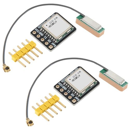 2Pcs ATGM336H Dual-Mode Module GPS+BDS Flight Control Satellite Positioning Navigator Replacement for NEO-M8N NEO-6M - color: 2pcs