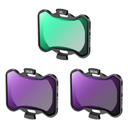 K&F CONCEPT PL ND Filters Kit Compatible with DJI Avata 2 - style: ND8+ND16+PL
