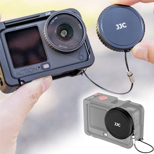 JJC Action 6 Metal Lens Cap for DJI Osmo Action 6,with Soft EVA Interior - color: Metal Lens Cap